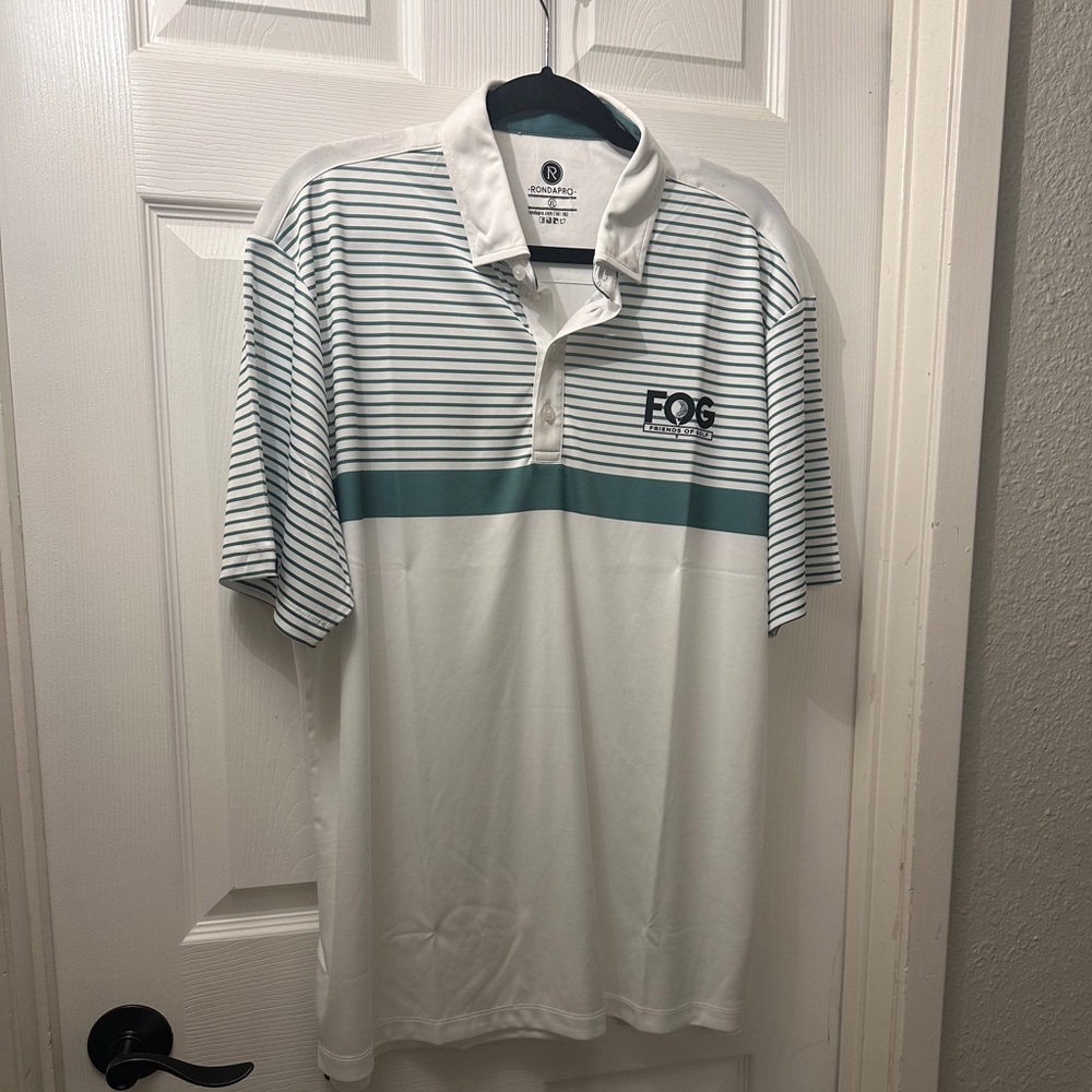 FOG  FRIENDS OF GOLF , GOLF POLO. NWOT
BUNDLE !
